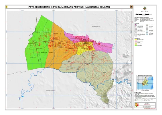 Kalimantan Ekspedisi Surabaya Banjarbaru 1 administrasi_kota_bajarbaru_a11