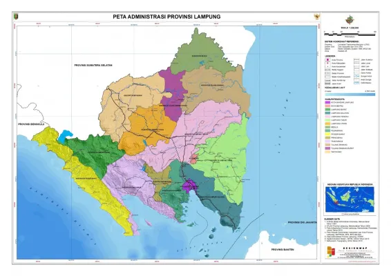 Sumatera Ekspedisi Surabaya Lampung 1 administrasi_lampung_a1_1