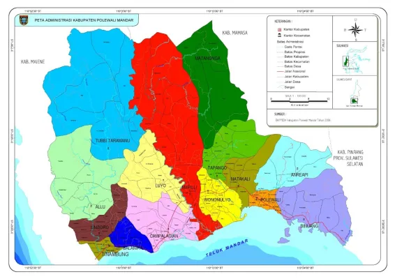 Sulawesi Ekspedisi Surabaya Polewali Mandar 1 peta_kabupaten_polewali_mandar