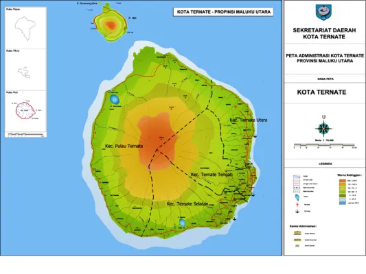 Maluku Ekspedisi Surabaya Ternate 1 peta_kota_ternate