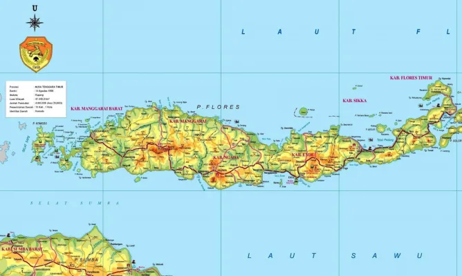 Bali dan Nusa Tenggara Ekspedisi Surabaya Ruteng 1 peta_pulau_flores