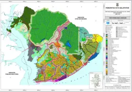 Kalimantan Ekspedisi Surabaya Balikpapan 1 peta_rencana_land_use_balikpapan_darat